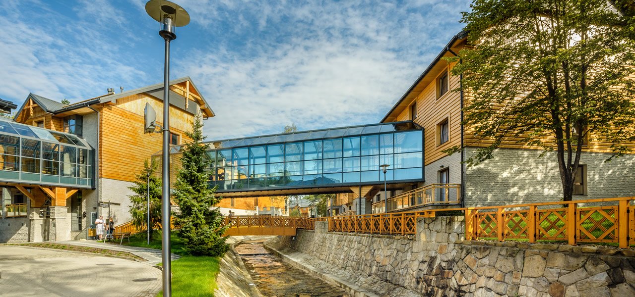 CZARNY POTOK отель Resort SPA в Польше Крыница горы Бескиды отдых