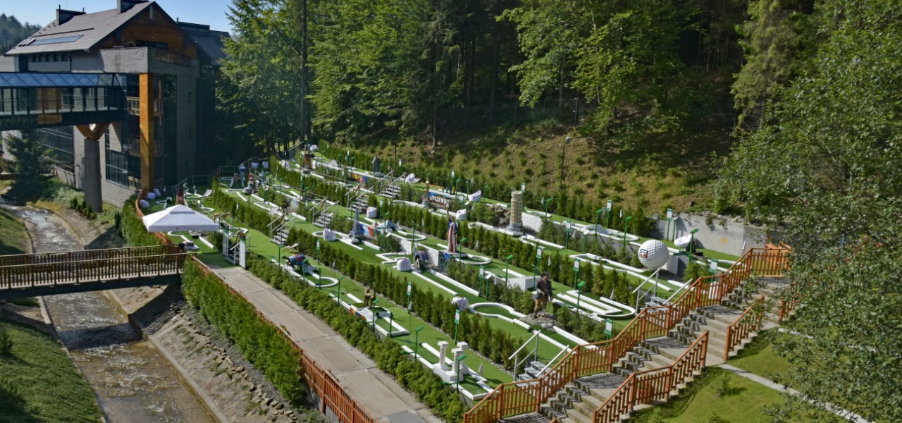 CZARNY POTOK отель Resort SPA в Польше Крыница горы Бескиды отдых